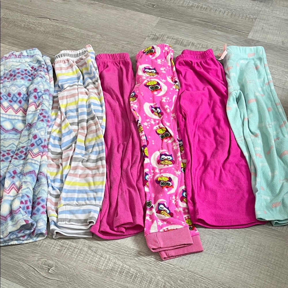 Girls lot of pajama pants